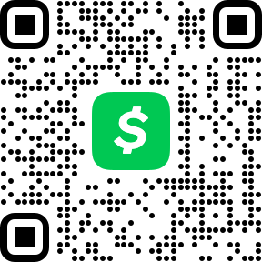 Donate via Cash App QR